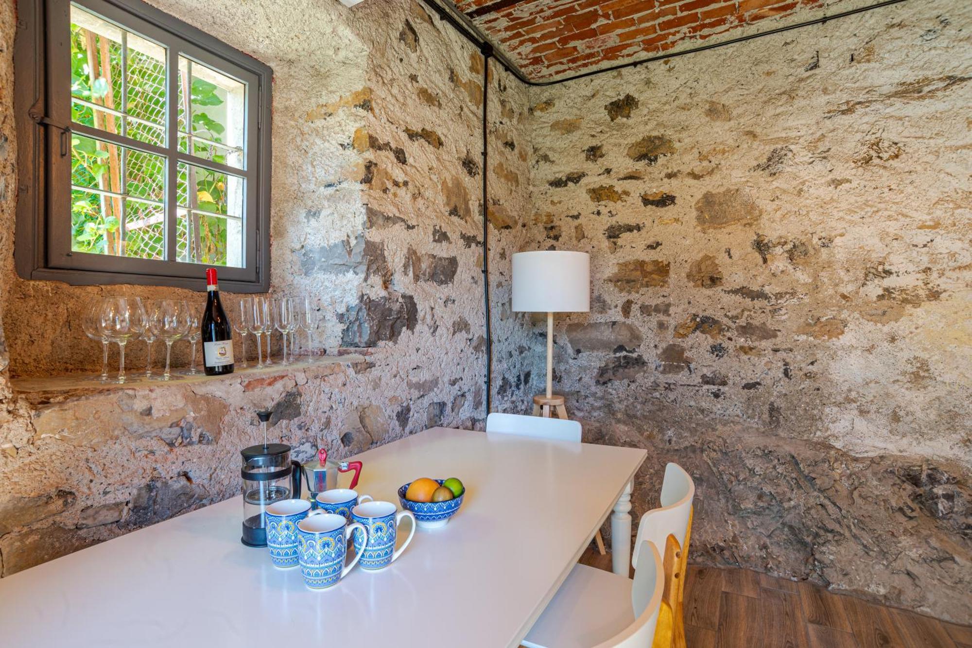 הוילה Casa Di Pietra מנאג'יו מראה חיצוני תמונה